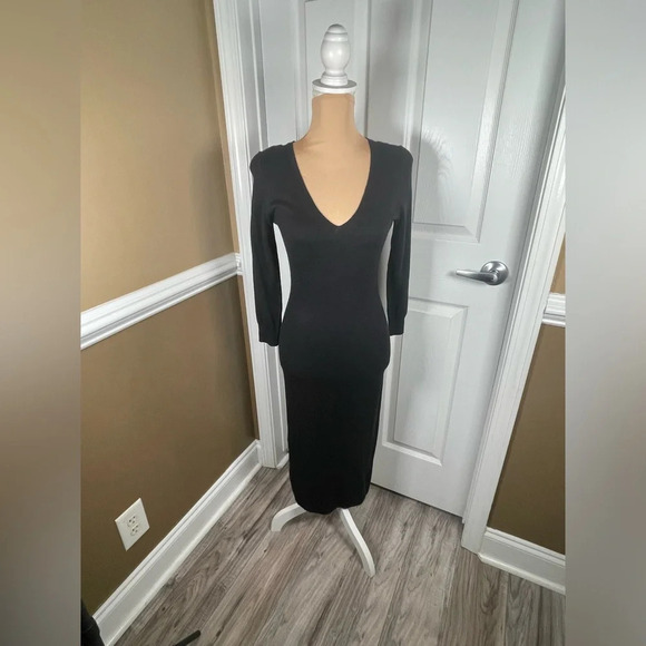 NWT French Connection Long Sleeve Sweater Dress - Size 4 - Picture 8 of 11